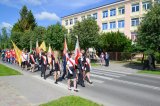Przemarsz uczestników Jubileuszu 100-lecia Jagiełły